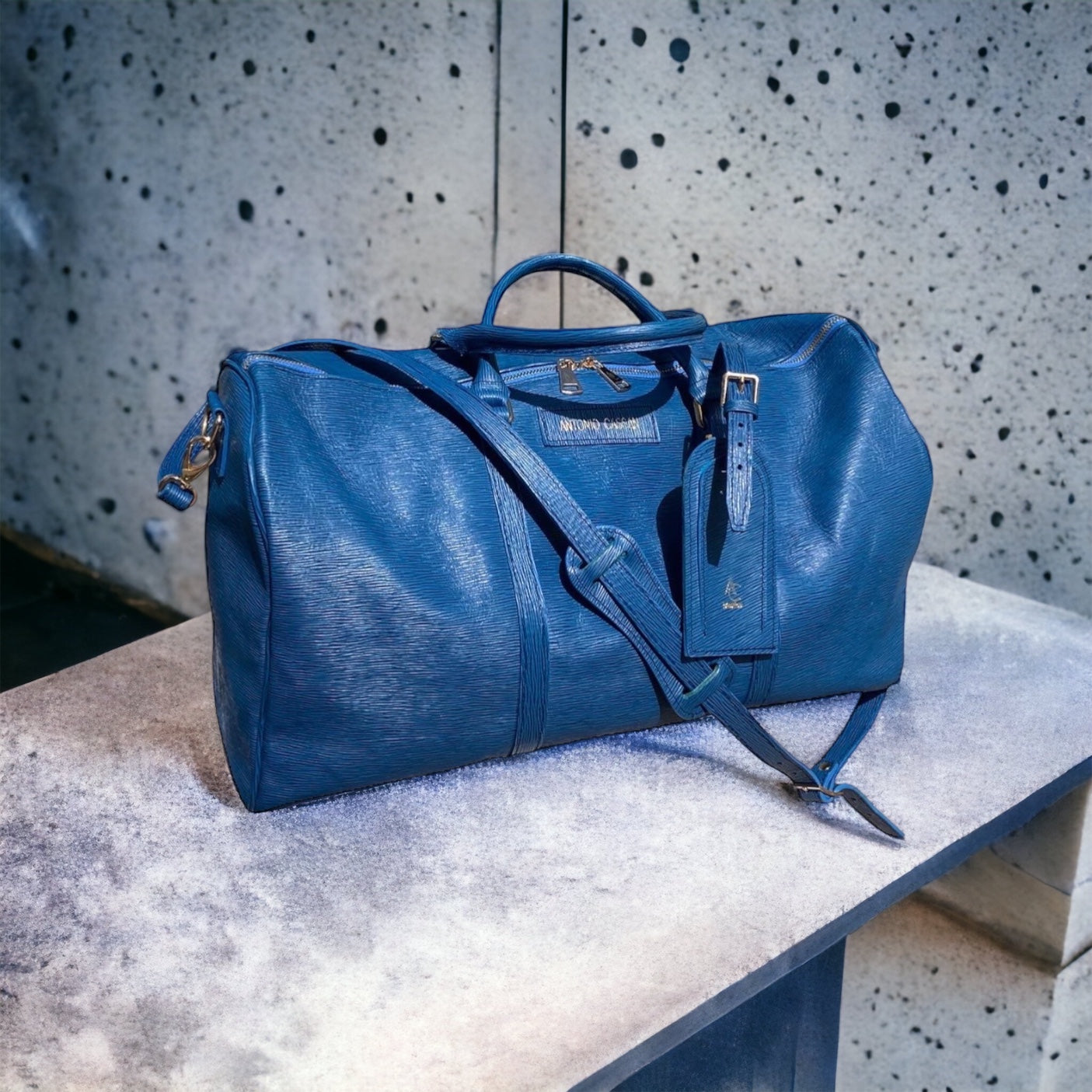 Duffle bag blue
